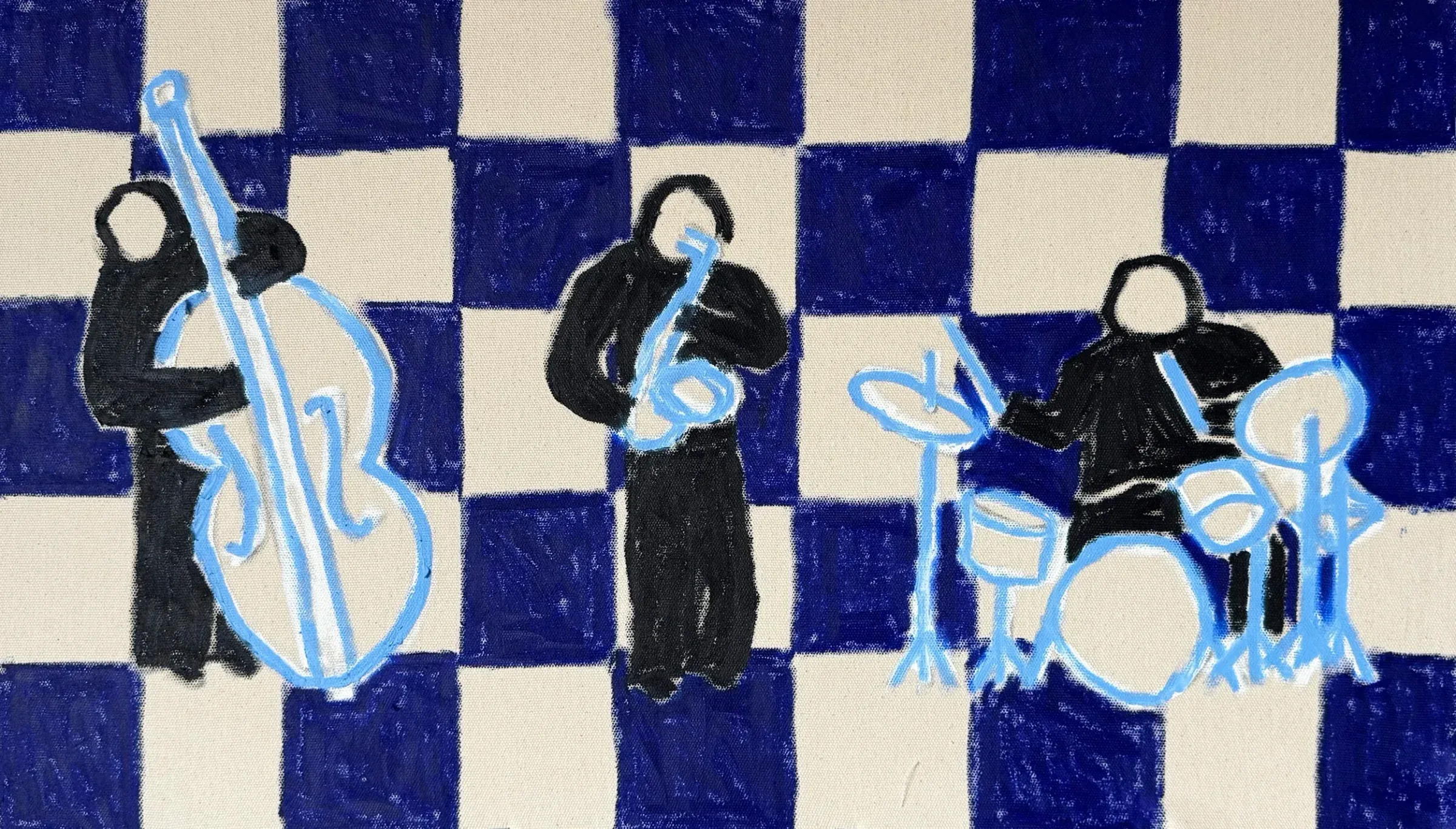 blue trio